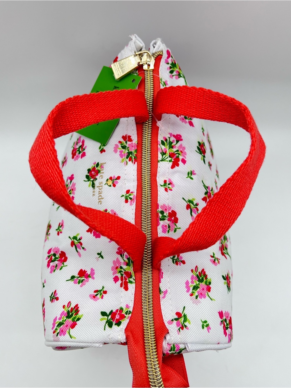 NWT Kate Spade Floral Insulated Lunch Tote + Matching Headband - Picture 5 of 16